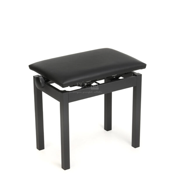 Ghế đàn piano điện có tăng màu đen - Đức Trí Piano Boutique