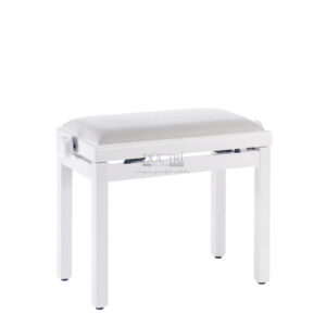 Ghế đàn piano điện có tăng màu trắng - Piano Đức Trí