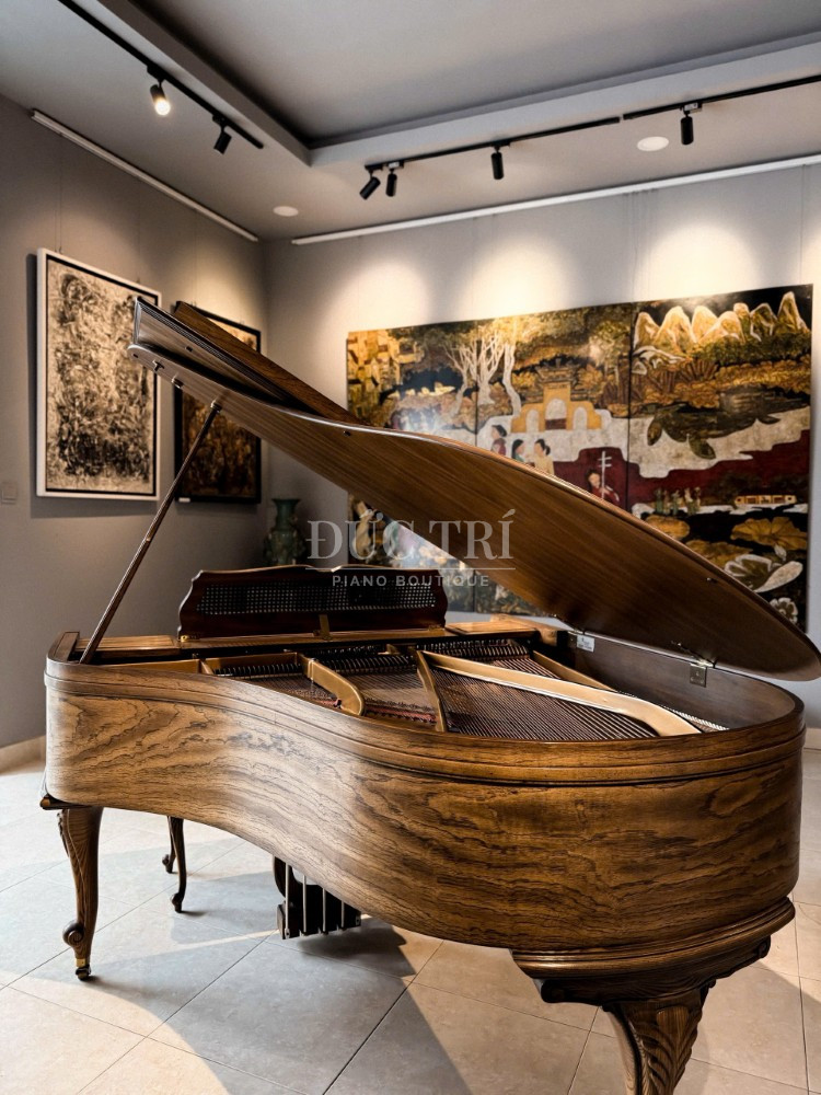 Ben trong dan piano Kimball Art Case Kimball Art Case Bên trong đàn piano Kimball Art Case