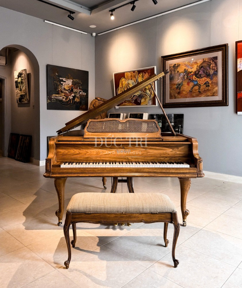 Dan Kimball Art Case duoc trung bay Kimball Art Case Đàn Kimball Art Case được trưng bày