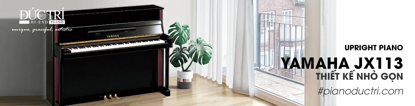 Đàn Piano yamaha JX113 thiết kế nhỏ gọn giá tốt tại piano đức trí