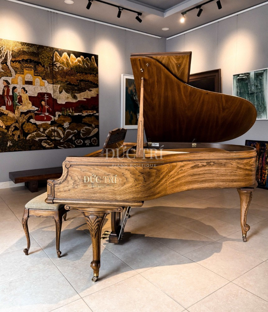 Goc ben canh dan piano Kimball Art Case Kimball Art Case Góc bên cạnh đàn piano Kimball Art Case