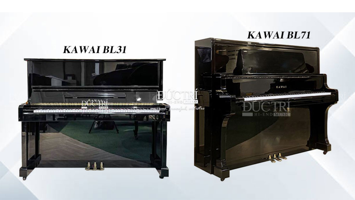 So sánh đàn piano Kawai BL71 với đàn Kawai BL31