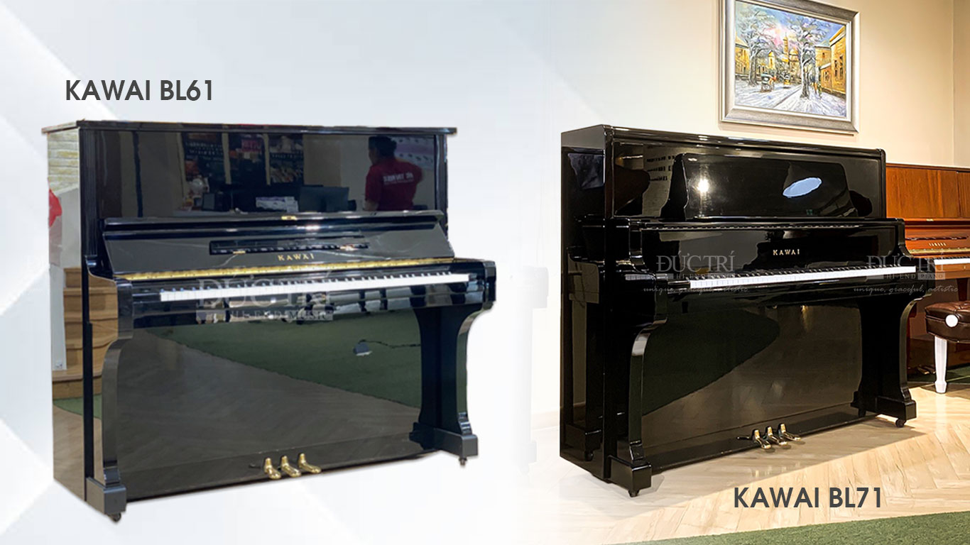 So sánh đàn piano kawai bl61 và kawai bl71