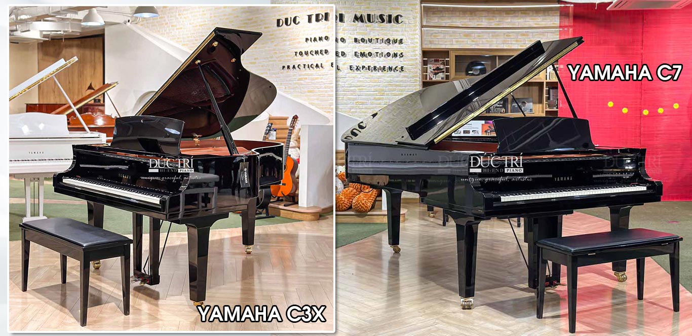 So sánh Yamaha C3X với Yamaha C7