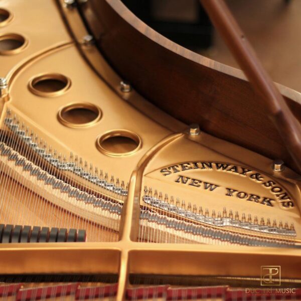 Đàn Piano Steinway & Sons Louis XV Model M - Khung đàn Steinway nguyên khối