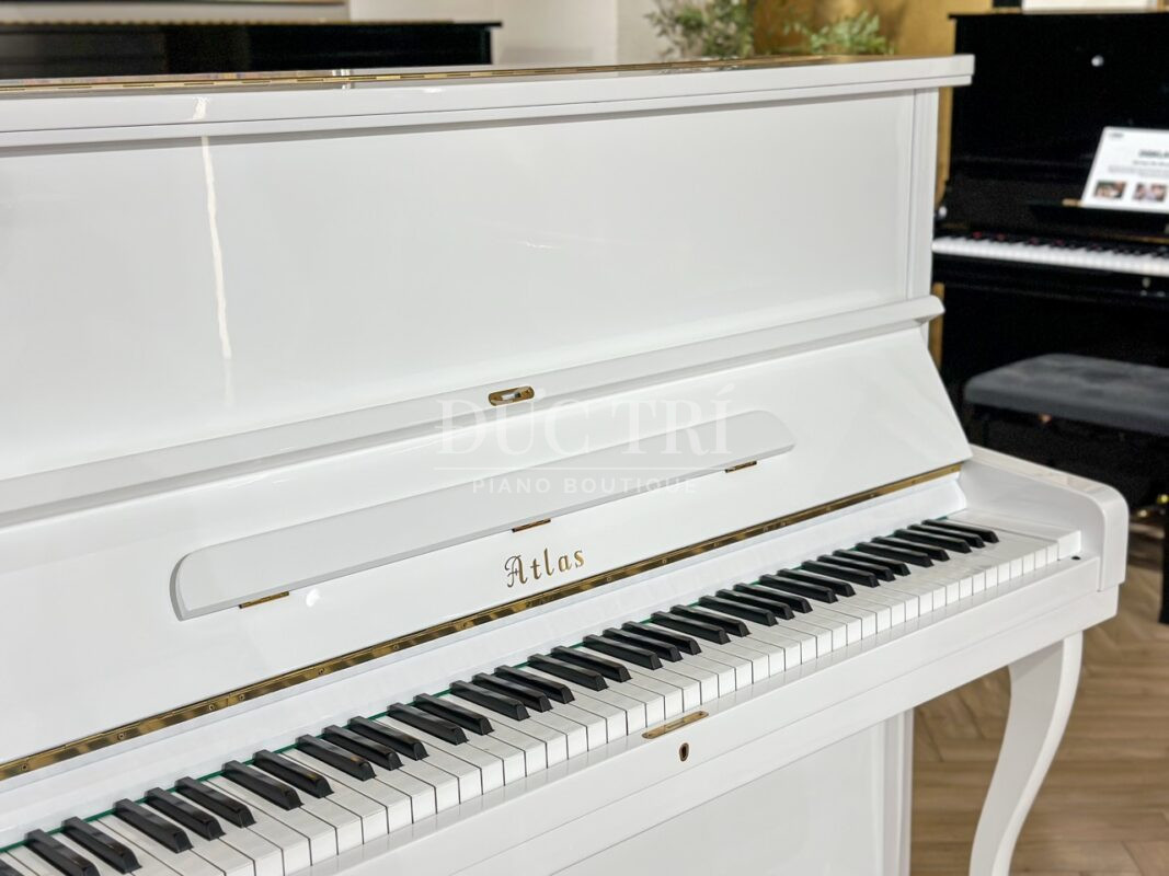 Phím Đàn Piano Atlas A22H Trắng