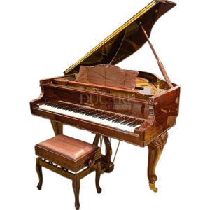 Thông số kỹ thuật đàn grand piano Kranich & Bach XV Thương hiệu Đàn grand piano Kranich & Bach  Model Louis XV Xuất xứ Mỹ Kích thước 1645 - 1480 - 1000 (mm) Số Phím 88 Pedal 3 Màu sắc Gỗ Thông Dáng đàn Grand piano Tình trạng Used