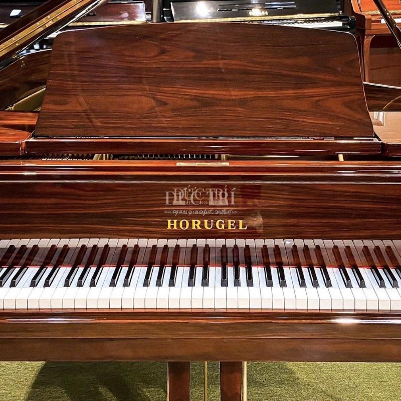 Logo và bàn phím chiếc đàn Piano Horugel G3A Mascasa Grand