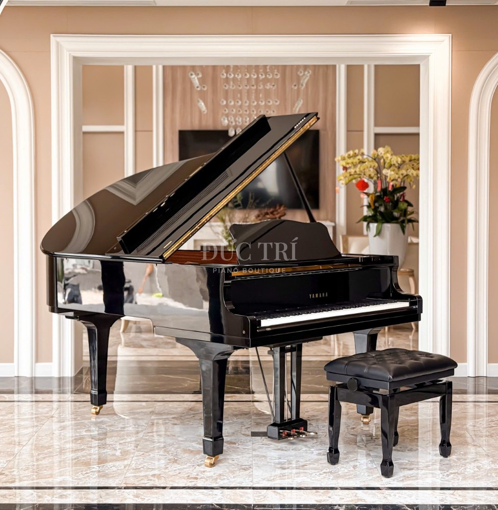 Chan dan tren dan Yamaha C3B Yamaha C3B Chân đàn trên đàn Yamaha C3B