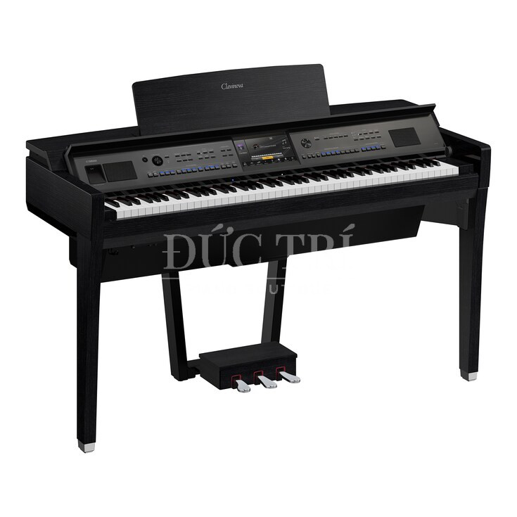 Đàn piano Yamaha CVP-909B màu đen nhám piano đức trí