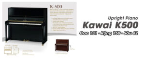 Đàn Piano Kawai K500