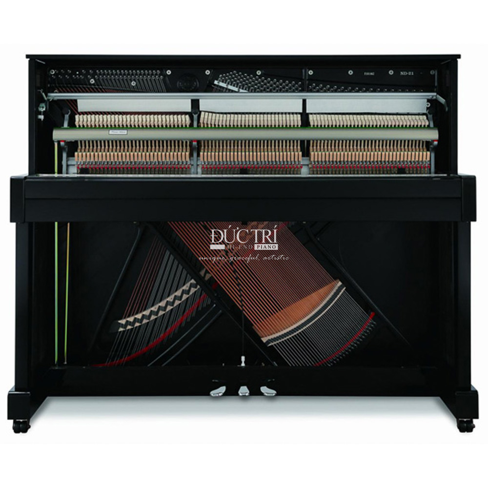 Chi tiết đàn upright piano Kawai ND-21 sản xuất tại Indonesia