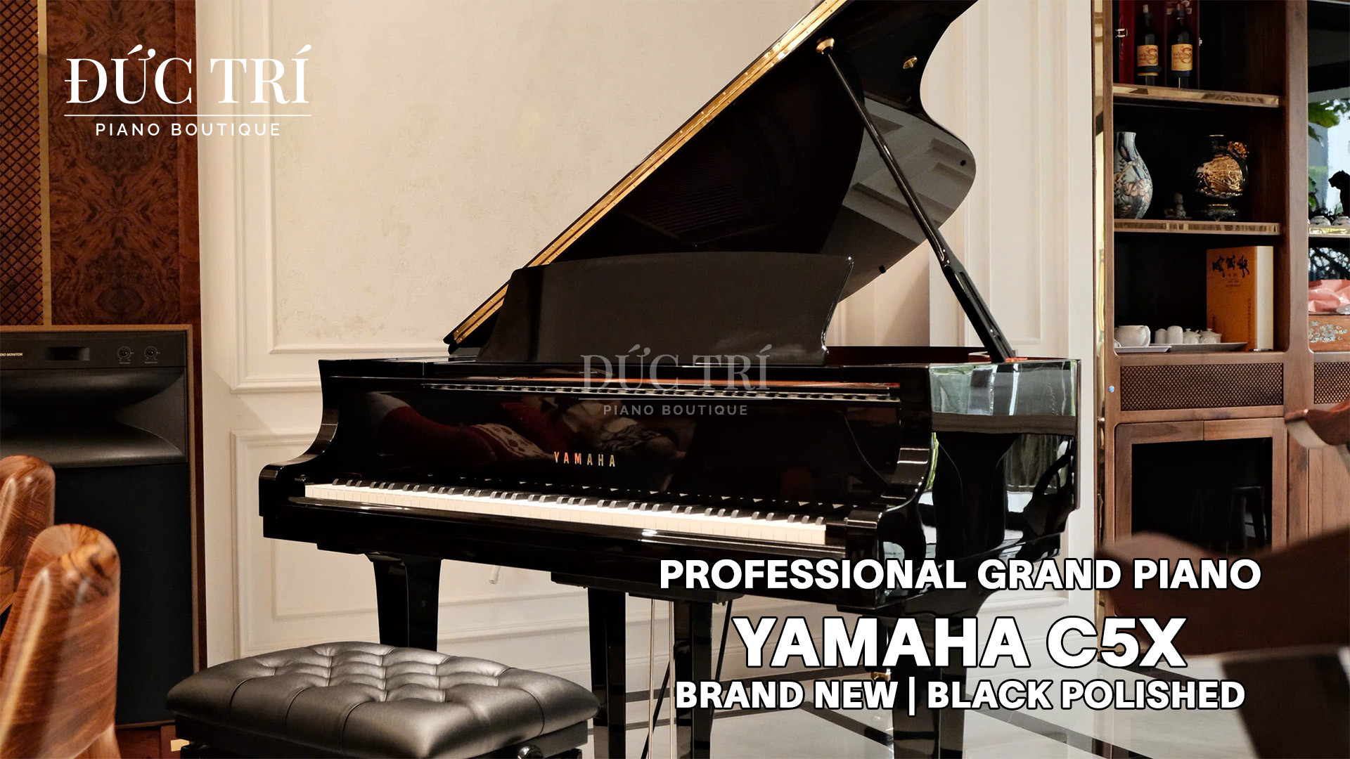Piano Đức Trí bàn giao Đàn Piano Yamaha C5X Brand New