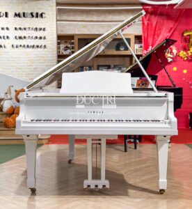 Đàn Grand Piano Yamaha G3 trắng xinh đẹp lung linh