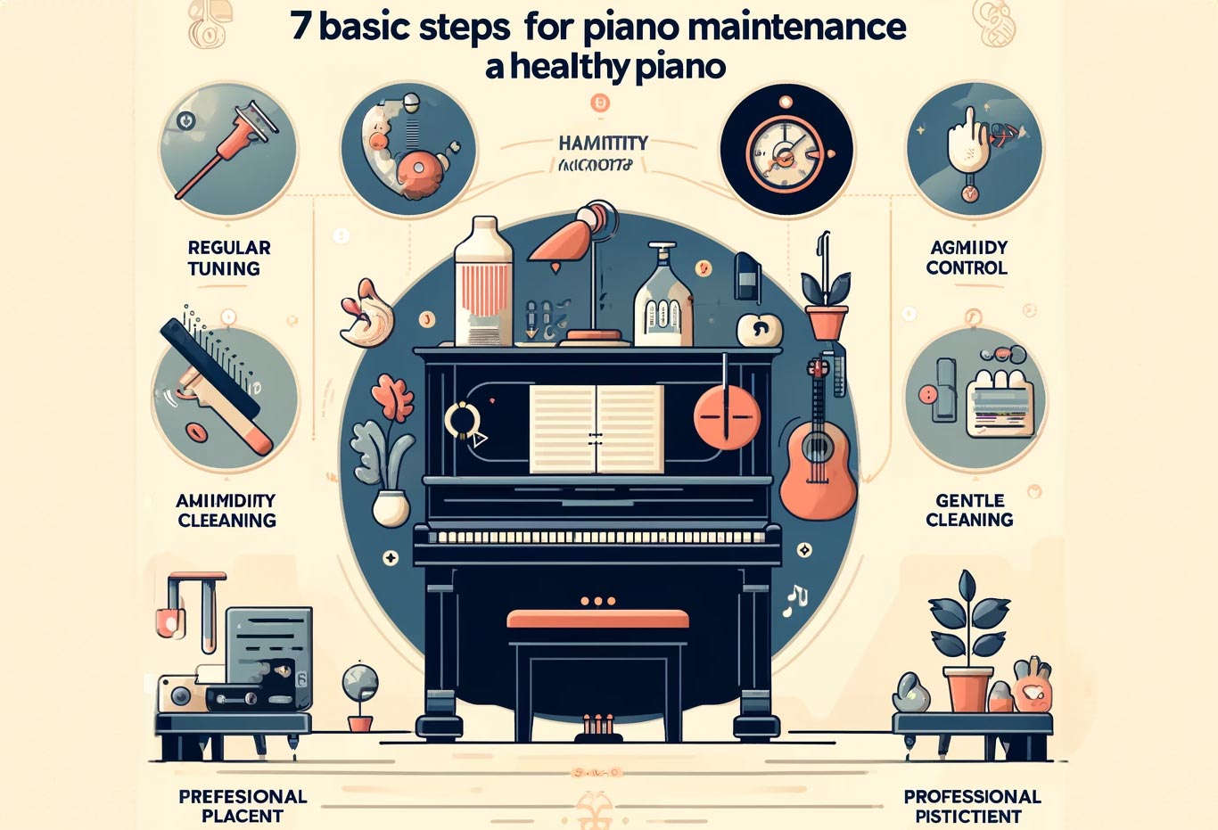 7 bước bảo dưỡng đàn piano cơ bản từ đức trí music