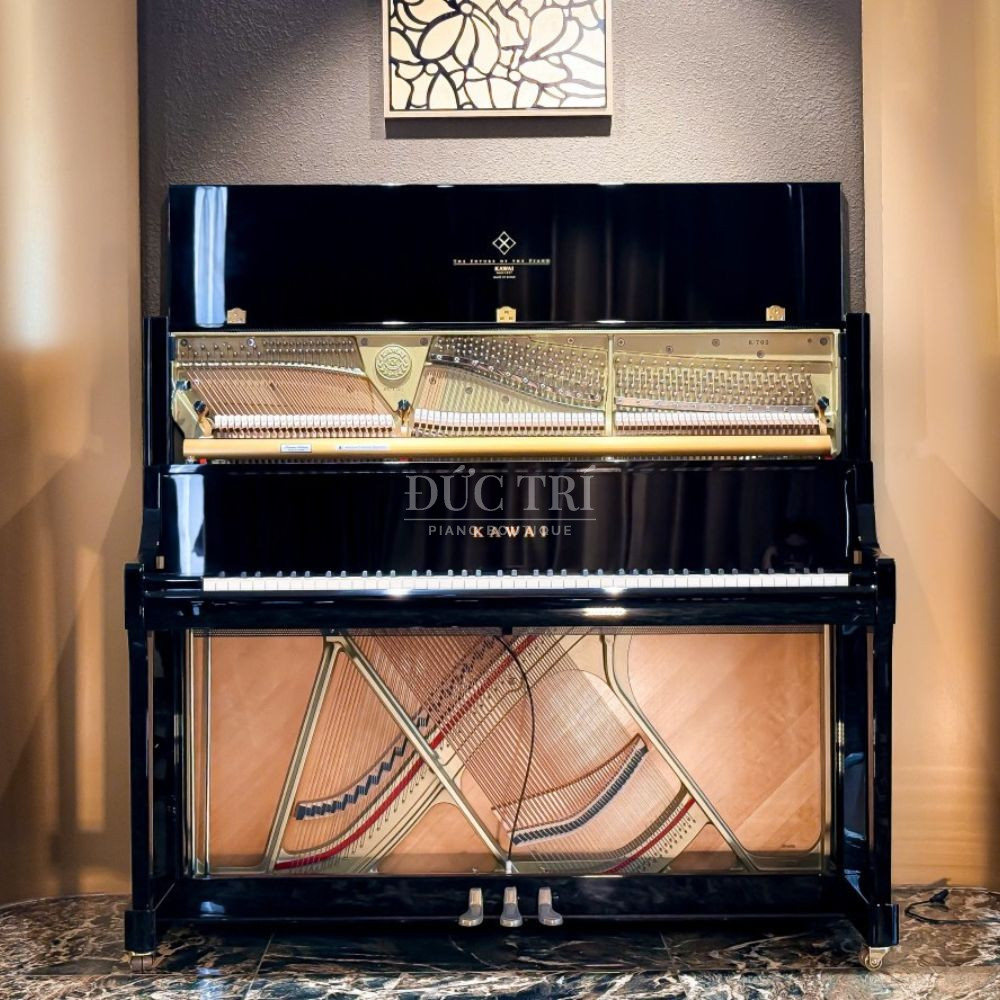 Bo may dan ben trong piano Kawai K700 Kawai K700 Bộ máy đàn bên trong piano Kawai K700