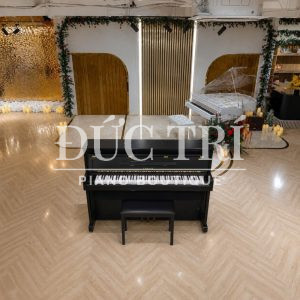 Đàn piano hybrid Yamaha DUP10 màu đen góc nhìn từ trên cao