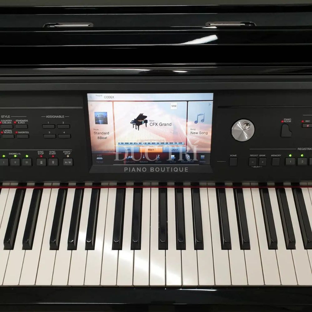 Mnagf hinh tren dan Yamaha CVP 709GP Yamaha CVP-709GP Màng hình trên đàn Yamaha CVP-709GP