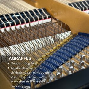 Agraffes đàn C.Bechtein A.288