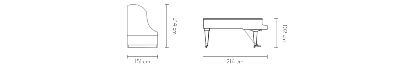  Bösendorfer Grand Piano 214VC - Phiên bản kỷ niệm 250 Years Beethoven - Giới hạn 15 chiếc trên toàn cầu.