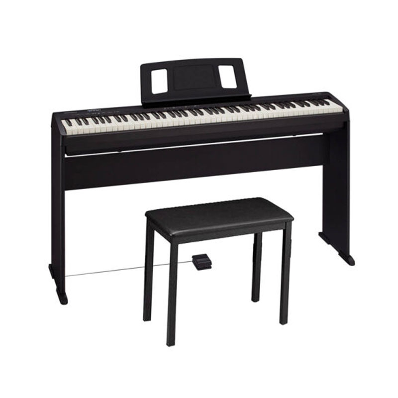 Piano Điện Roland FP-10 thiết kế nhỏ gọn và hiện đại giúp dễ dàng di chuyển và lắp đặt