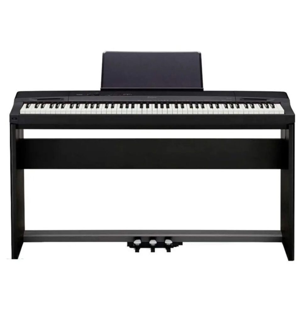 Đàn piano điện Casio PX 160 là một sản phẩm chất lượng cao với thiết kế tinh tế và nhiều tính năng vượt trội