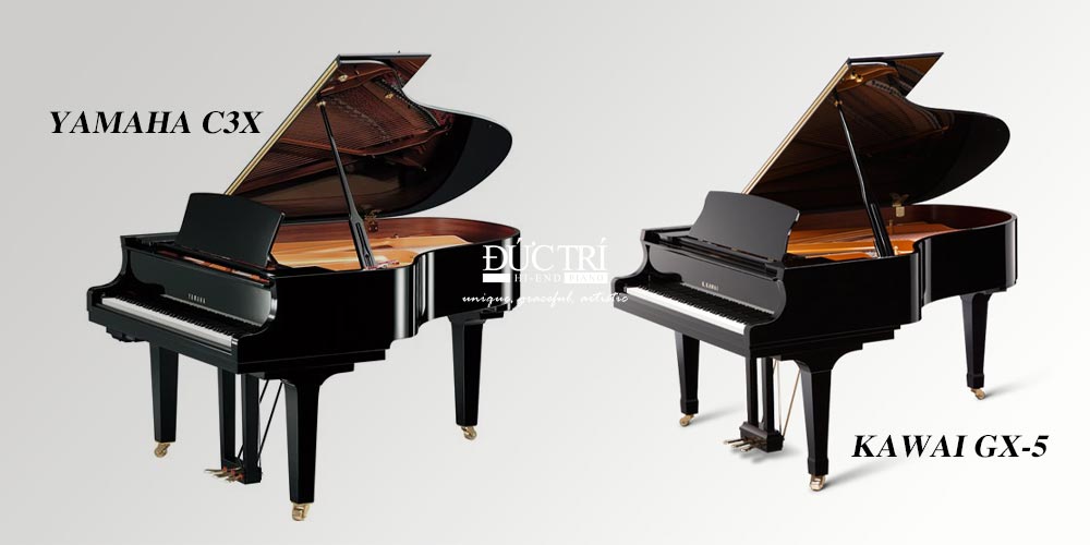 SO SÁNH KAWAI GX 5 VÀ YAMAHA C3X