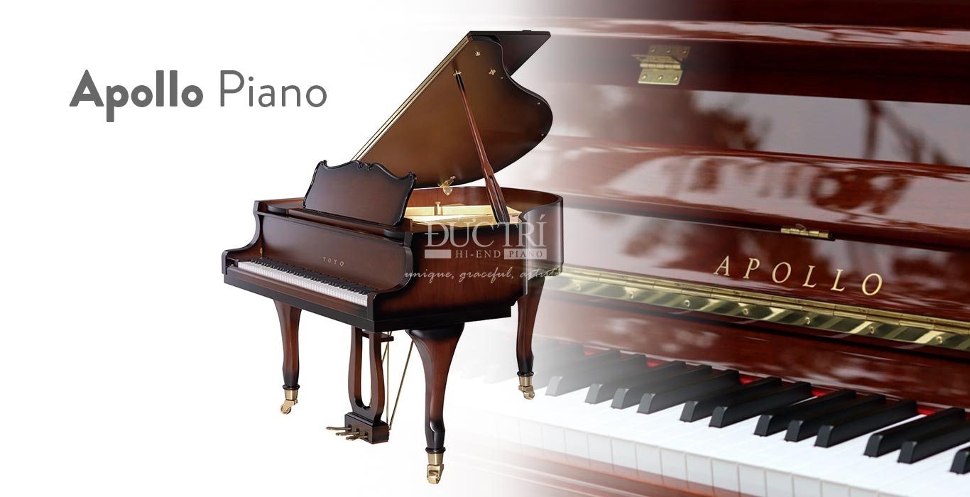 Apollo là thương hiệu đàn piano danh tiếng đến từ Nhật Bản, được thành lập vào năm 1948