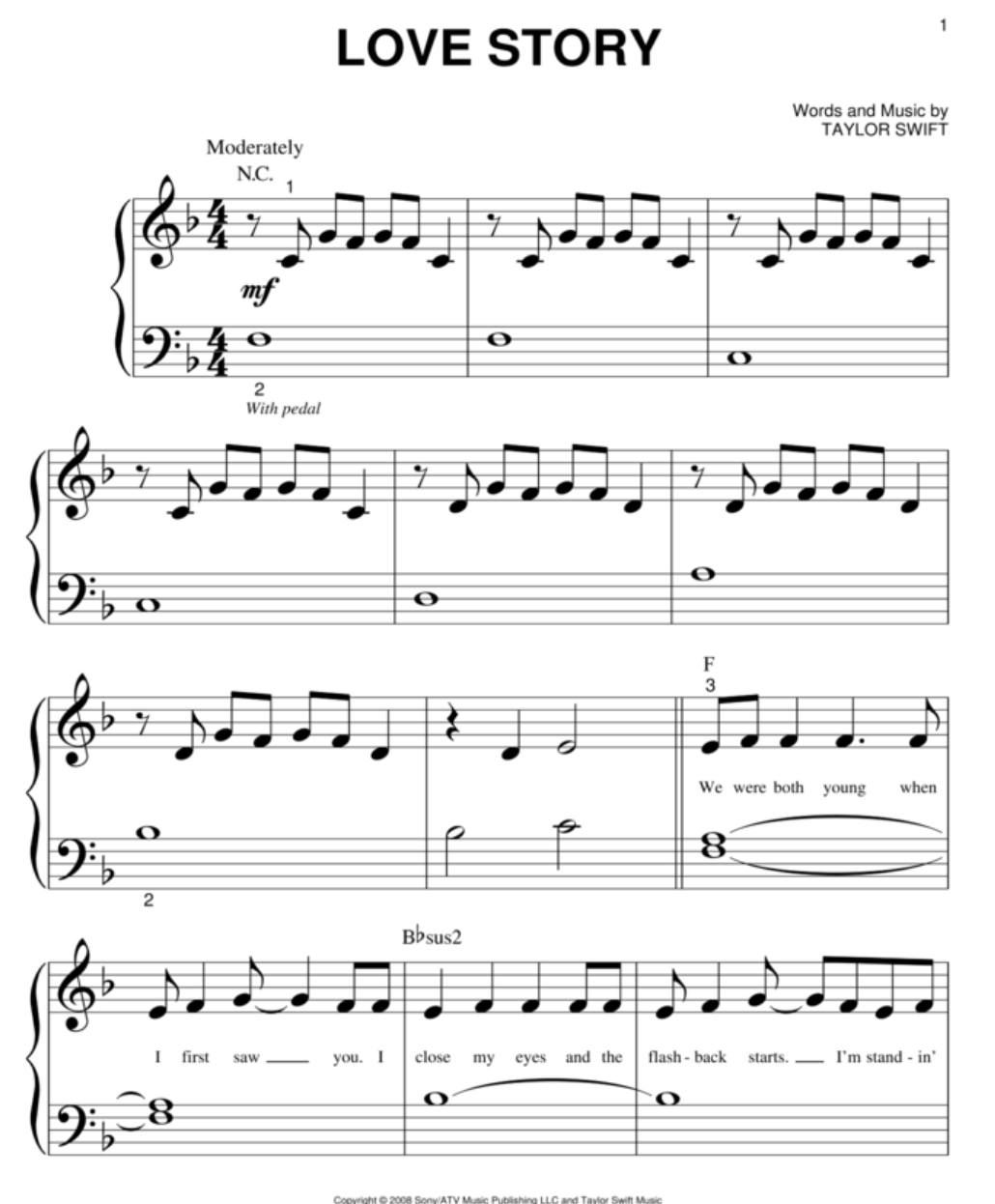 love story bản nhạc piano cho người mới "Love Story" là một bản nhạc lãng mạn, với giai điệu ngọt ngào và tình cảm