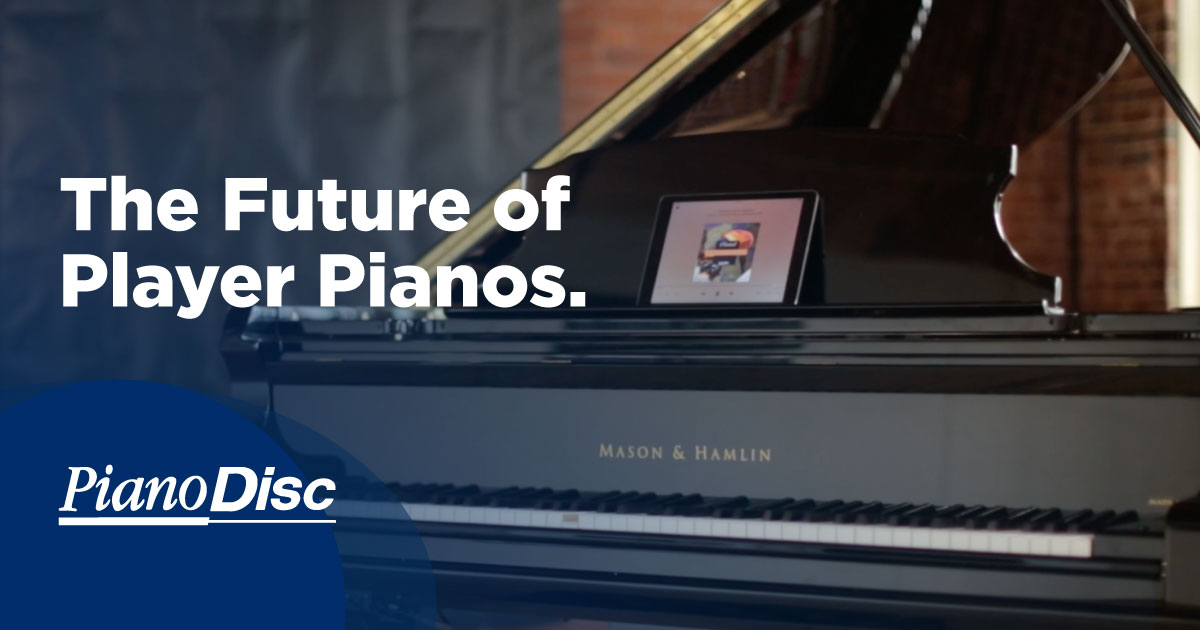 PianoDisc là nhà sản xuất hàng đầu về hệ thống tự động chơi piano độ phân giải cao