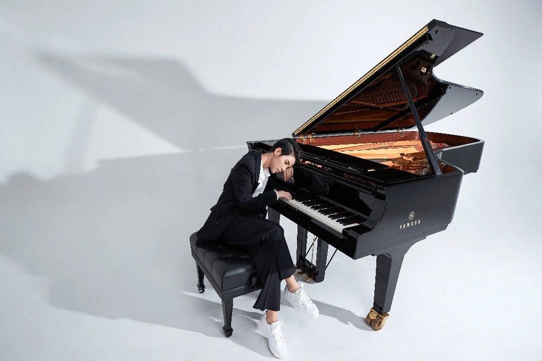 Vũ Cát Tường là đại sứ thương hiệu Clavinova của Yamaha Music Vietnam