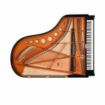Bộ máy đàn của đàn Bösendorfer 200