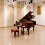 Bösendorfer Chopin - Đàn piano grand mahogany trong kiến trúc vòm hiện đại