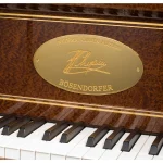 Chữ kỹ của Chopin trên bức phù điêu bằng đồng, được đính trên nắp phím của đàn Bösendorfer Chopin