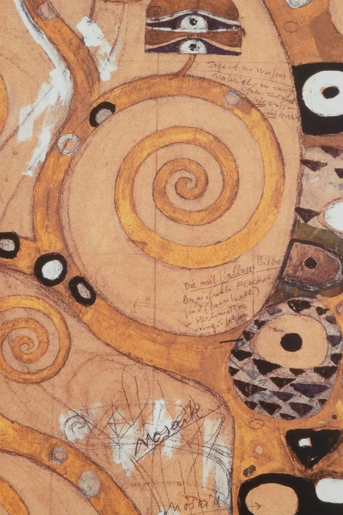 Dấu vân tay của Klimt trên bức tranh