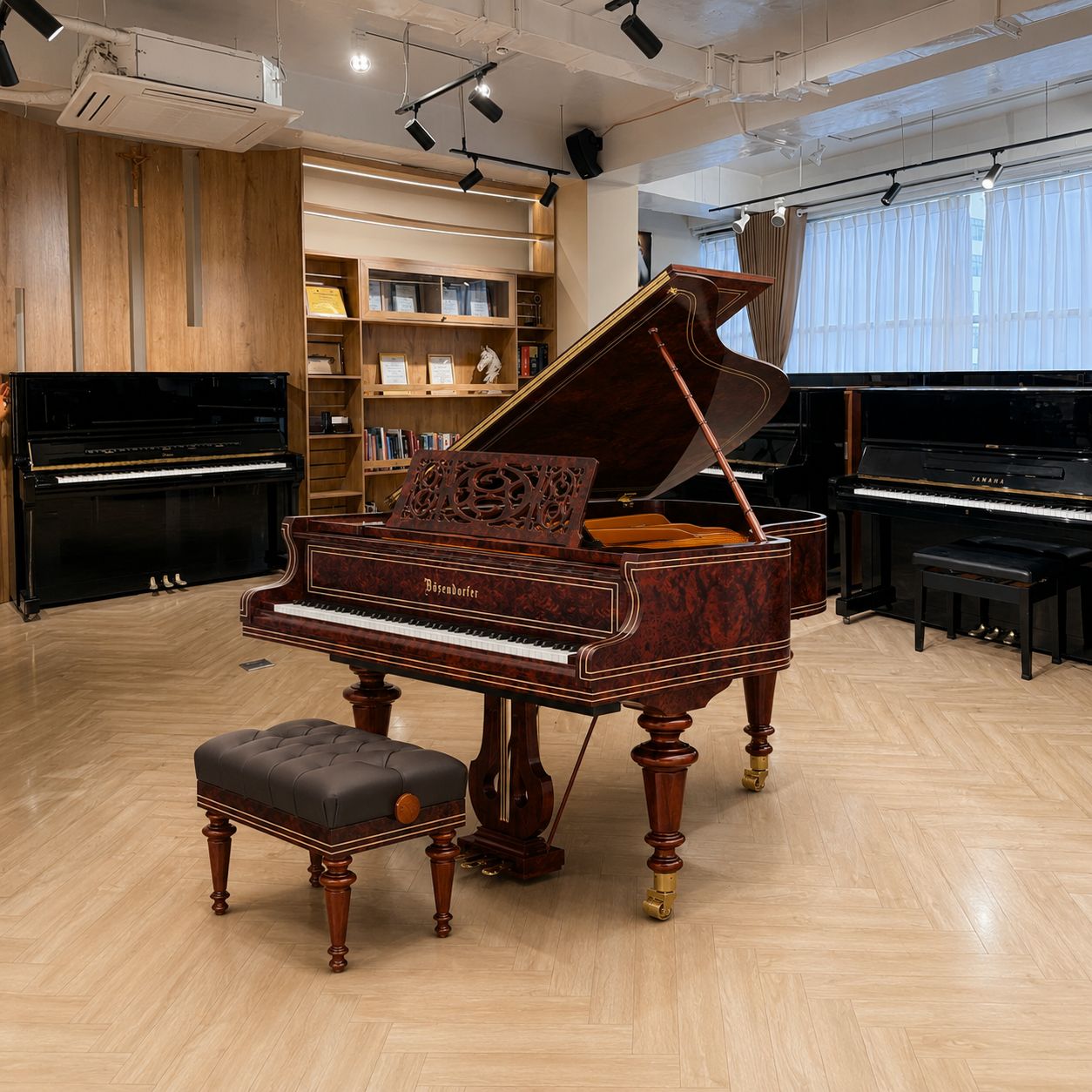 Góc nghiêng đàn Bösendorfer Liszt