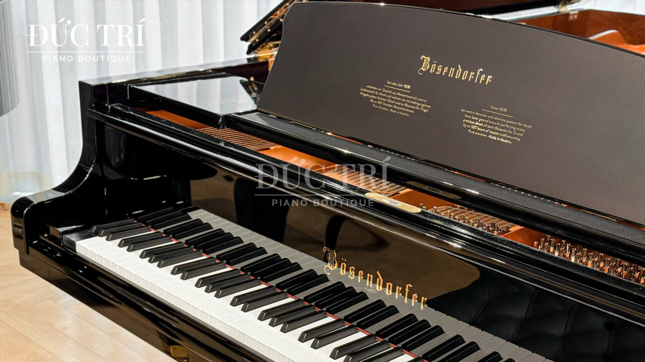 Grand Piano Bosendorfer 225 imperial 92 phim So sánh đàn piano Yamaha và Bösendorfer Grand Piano Bosendorfer 225 imperial 92 phím
