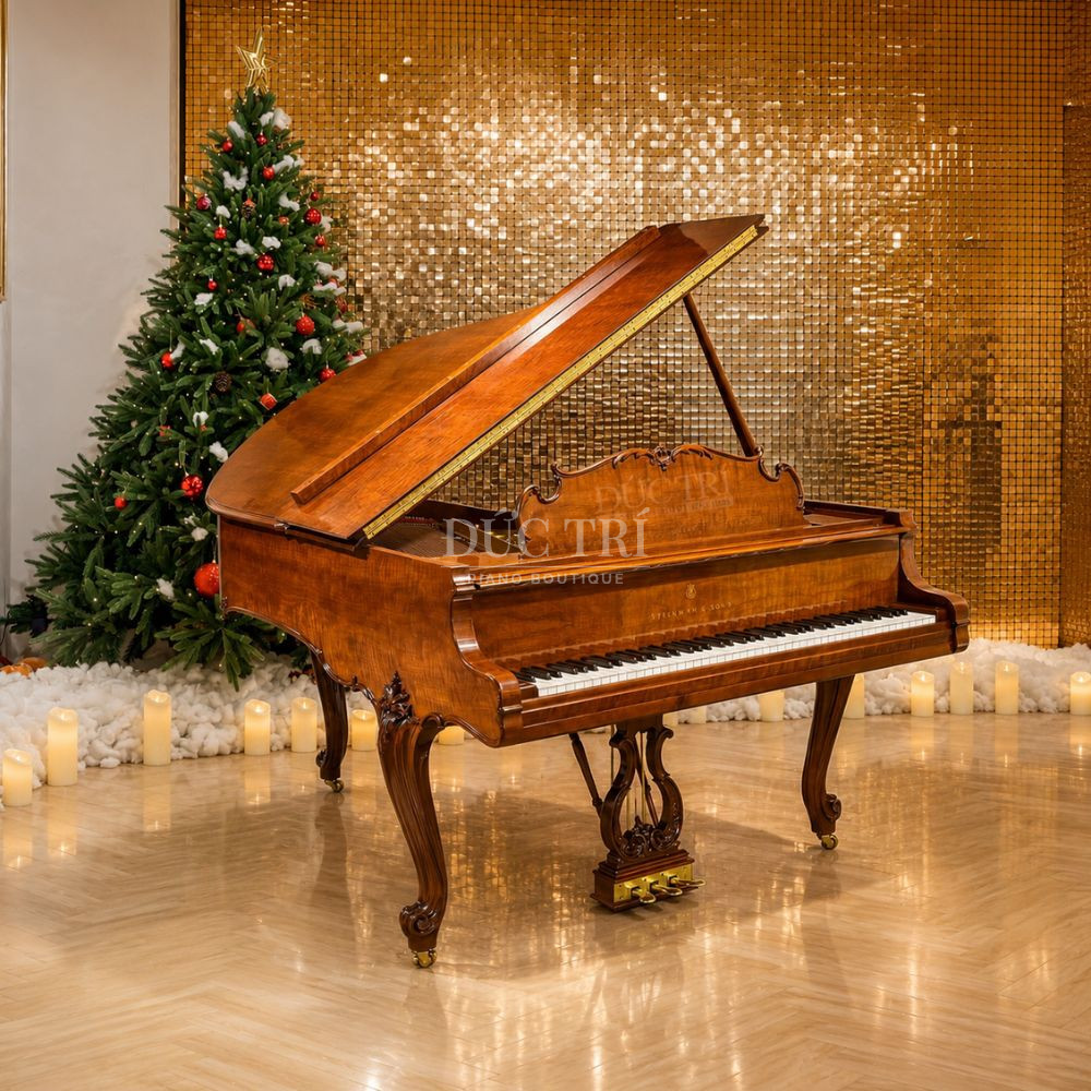 He thong 3 pedal tren dan Steinway Sons Louis XV M 170 Steinway & Sons Louis XV Hệ thống 3 pedal trên đàn Steinway & Sons Louis XV M-170