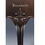 Hoạ tiết Hoa Lan Tây được trạm khắc trên chân đàn Bösendorfer Louis XVI 280VC