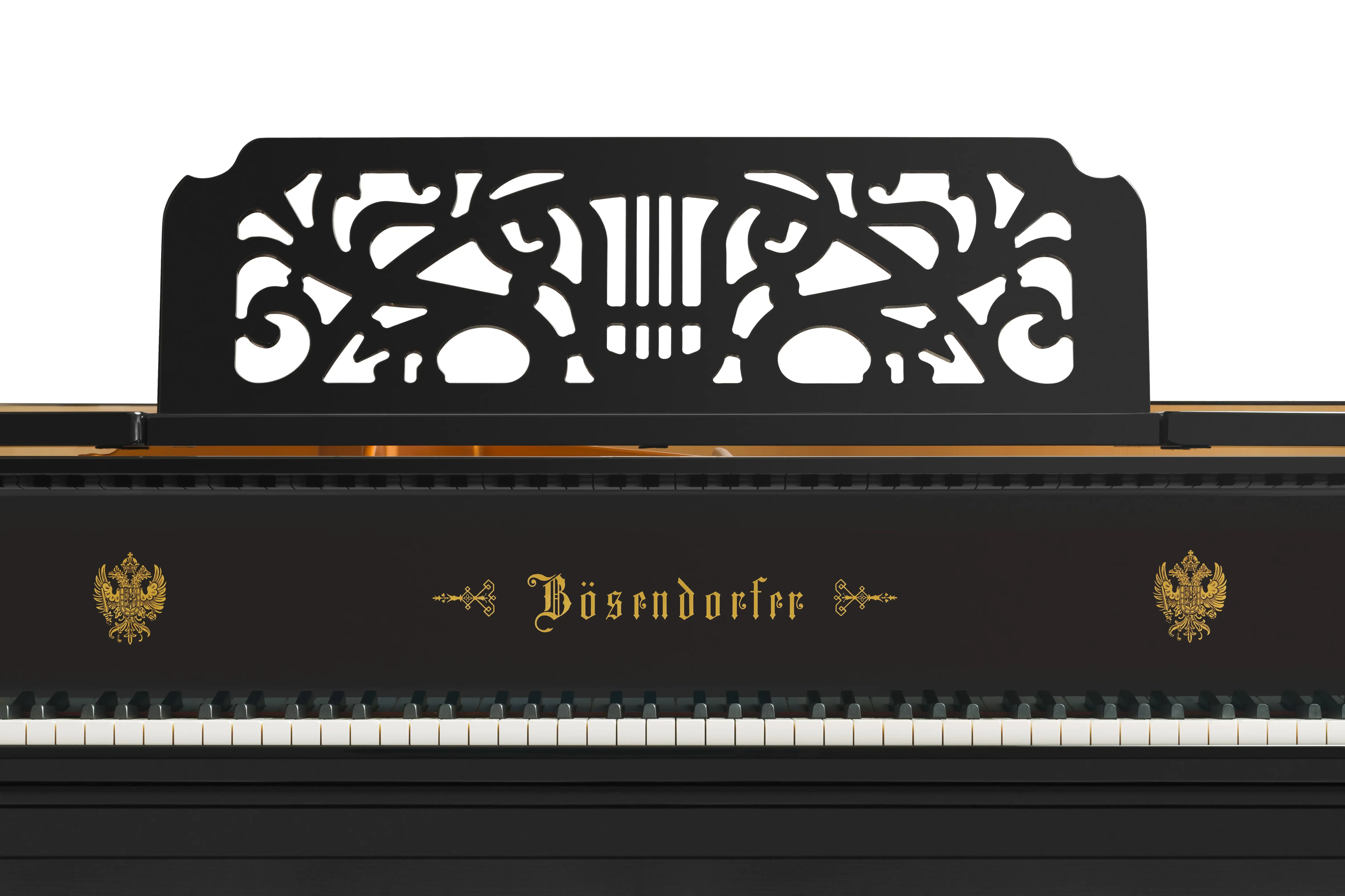 Nắp bàn phím của Bösendorfer Strauss