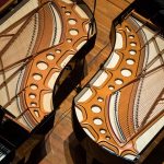 Phía trên của đàn Bösendorfer 290 Imperial