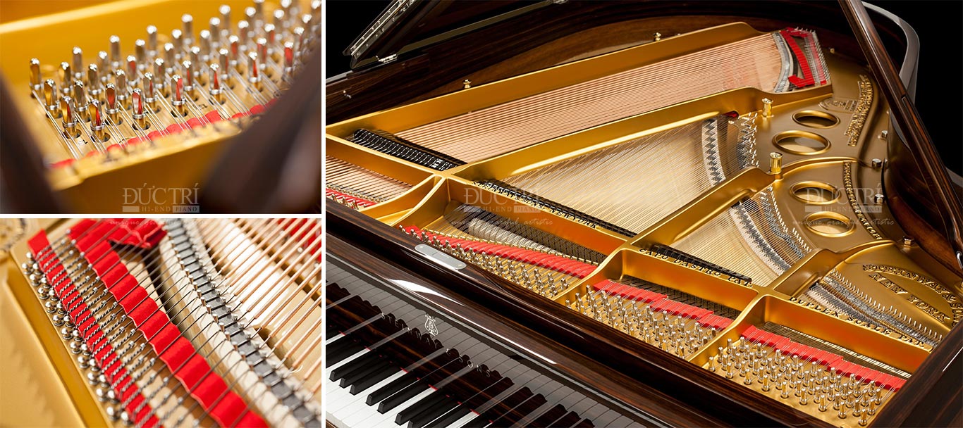 Steinway M-170 hoàn thiện thủ công tay nghề cao