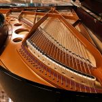 khung và dây đàn Grand Piano Bosendorfer 225 imperial
