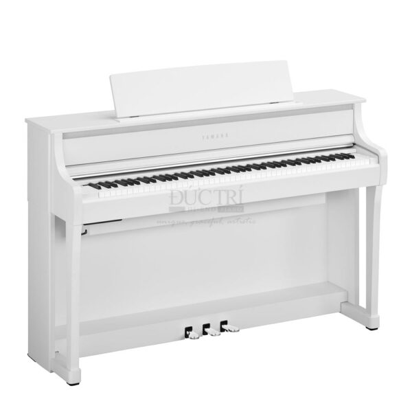Đàn Piano Yamaha CLP-875 W màu trắng tại Piano Đức Trí