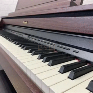 Logo và bàn phím chiếc đàn Roland HP-505