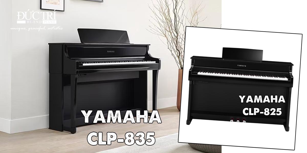 So sánh Yamaha CLP-835 với CLP-825