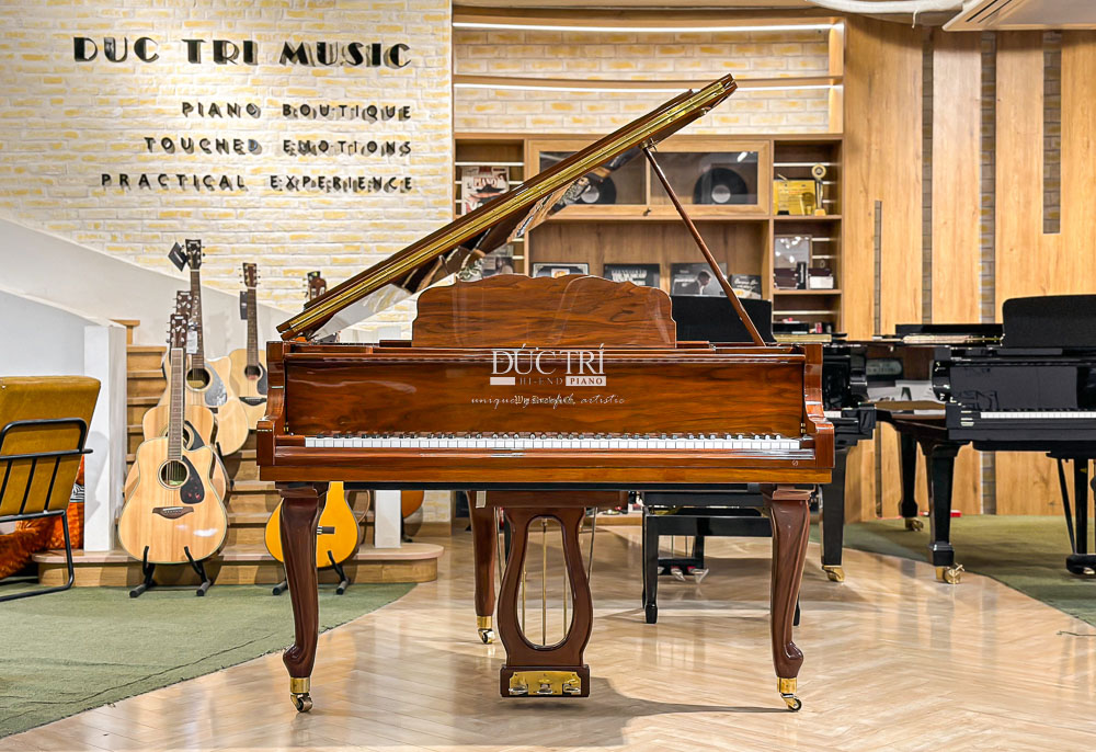 Đàn Piano Knabe & Co Louis XV Màu gỗ bóng cao cấp