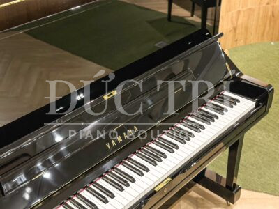 Logo và bàn phím đàn Yamaha U3 PE
