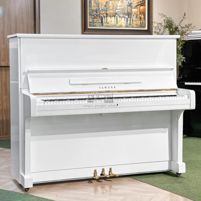 Piano Upright Yamaha U1E Trắng